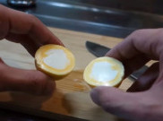 Cara Unik Buat Kuning Telur di Luar