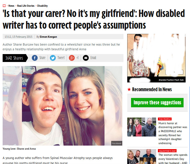 Penyandang Disabilitas Punya Pacar Cantik