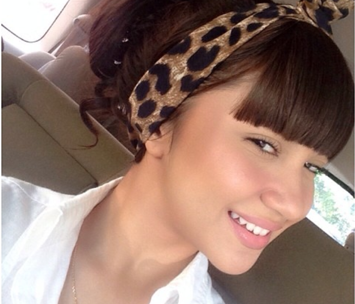 Ariel Tatum Ternyata Pecinta Leopard