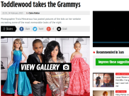 Pemotretan Menggemaskan Mini Seleb ala Grammy