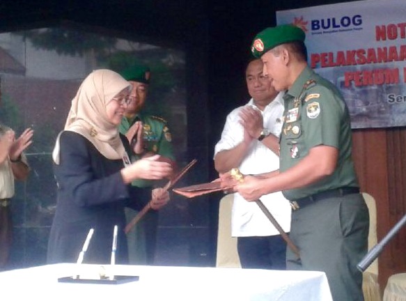 Harga Beras Terus Naik, Kodam Jaya Jalin MoU dengan Bulog