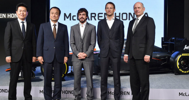 Konferensi Pers Mclaren Honda Jelang Musim Balap F1 2015