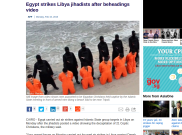Mesir Serang Balik ISIS di Libya Setelah 21 Warganya Dieksekusi