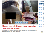 Ulah Blogger Rekam Wanita di Ruang Ganti Baju Lalu Jual Videonya di Blog