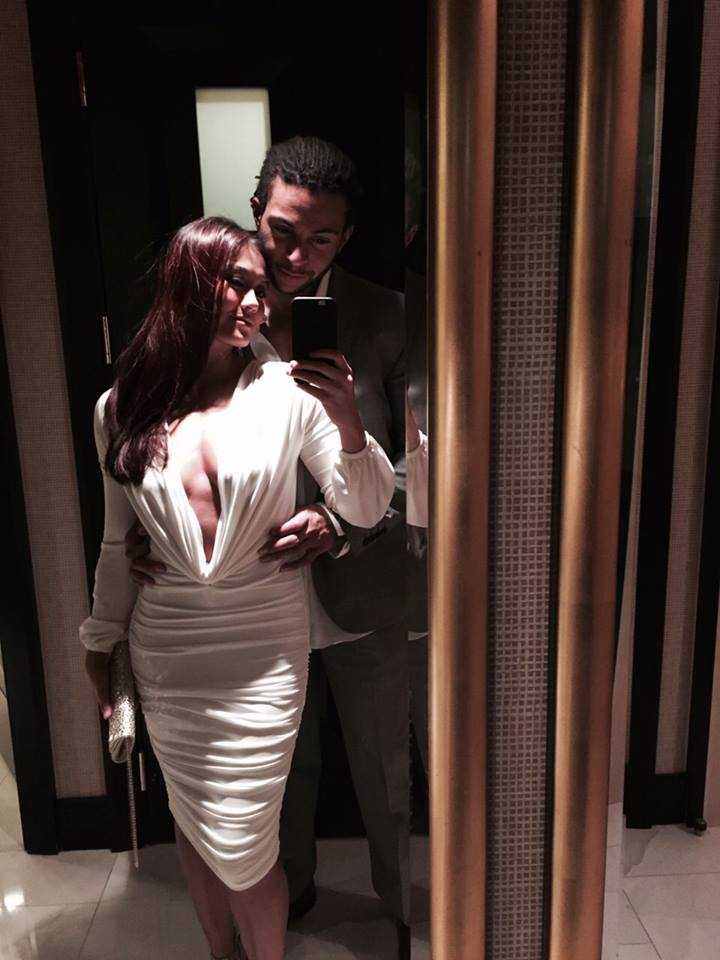 Foto Mesra Agnez Mo bersama Pria Amerika