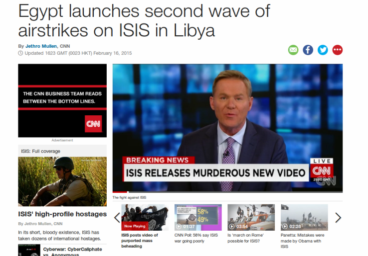 Mesir Lancarkan Serangan Udara Kedua untuk ISIS di Libya