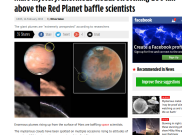 Penampakan Awan Misterius di Mars Bingungkan Para Peneliti