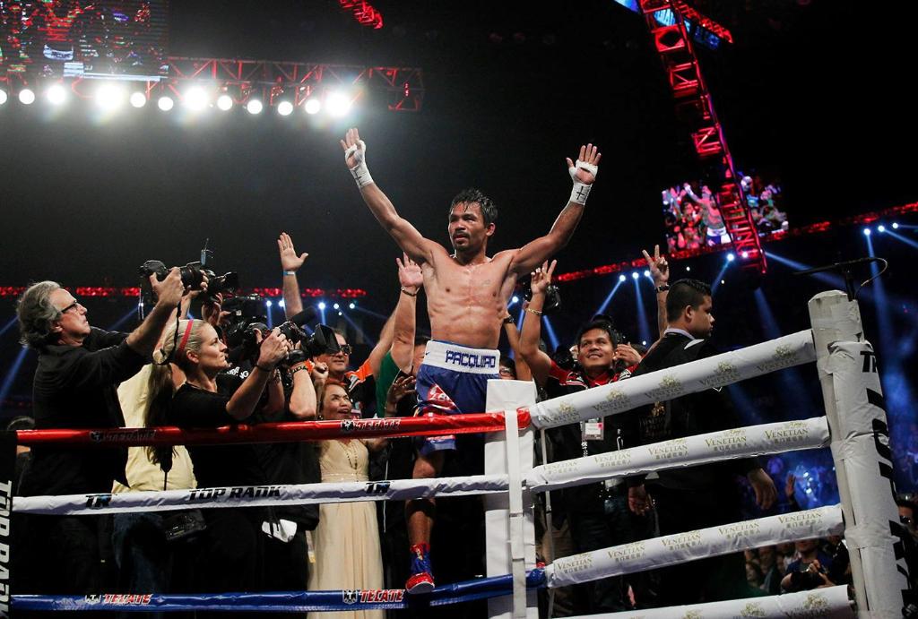 Pertarungan Manny Pacquiao Vs Floyd Mayweather Capai Angka 3 Triliun