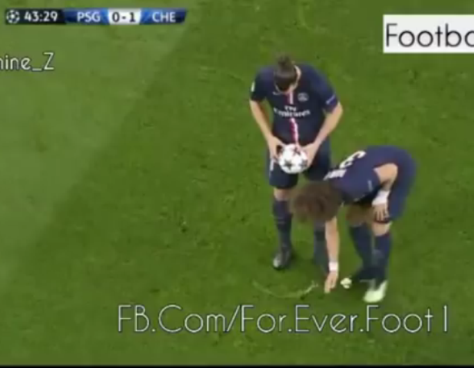 Aksi Konyol David Luiz Kontra Chelsea