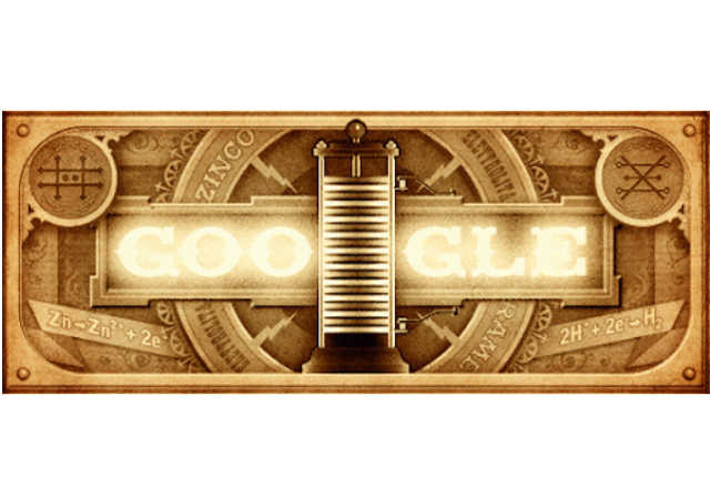 Penghormatan Google pada Penemu Baterai