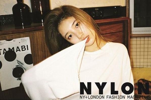 Suzy Miss A Tampil Menggemaskan di Majalah Nylon