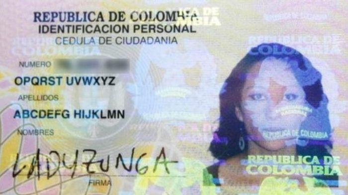 Wanita Asal Kolombia Ini Bernama: Abcdefgh Ijklmnopqrs Tuvwxyz