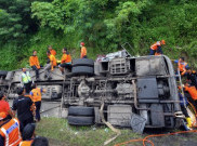 Polisi Tetapkan Pengemudi Bus Sang Engon sebagai Tersangka