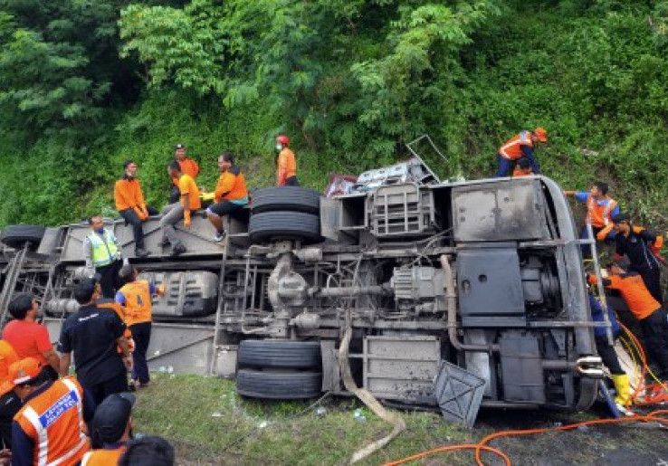 Polisi Tetapkan Pengemudi Bus Sang Engon sebagai Tersangka