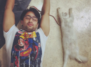 Pose Lucu Bintang Bollywood Shaheer Sheikh