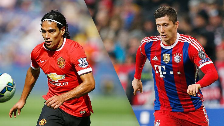 Manchester United Incar Robert Lewandowski