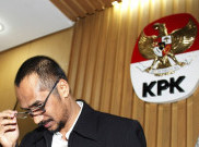 Abraham Samad Leluasa Terima Tamu di Kantor KPK