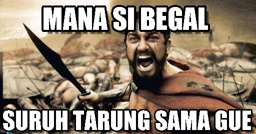 Meme Kocak Aksi Begal Motor