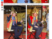 Pangeran William jadi Kesatria Samurai