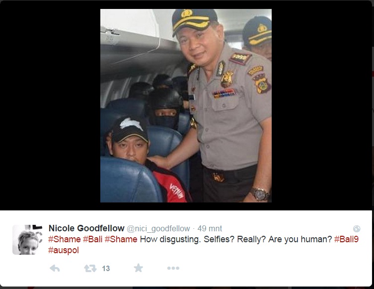 Foto Dua Terpidana Mati Bali Nine Beredar di Jejaring Sosial