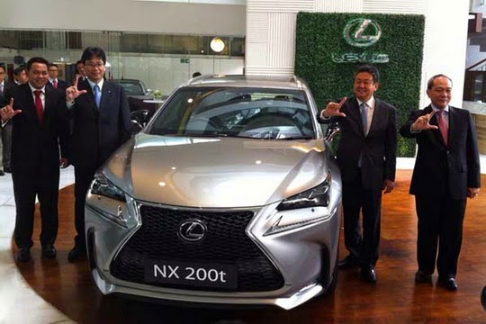 Lexus NX 200t Resmi Mengaspal di Indonesia