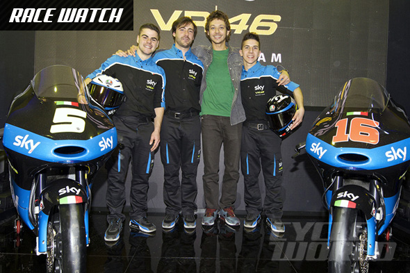 Valentino Rossi Luncurkan Tim Moto3 di Italia