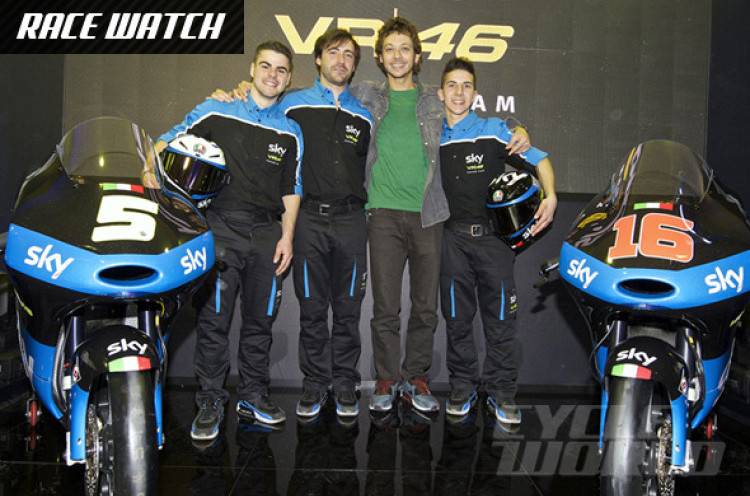 Valentino Rossi Luncurkan Tim Moto3 di Italia