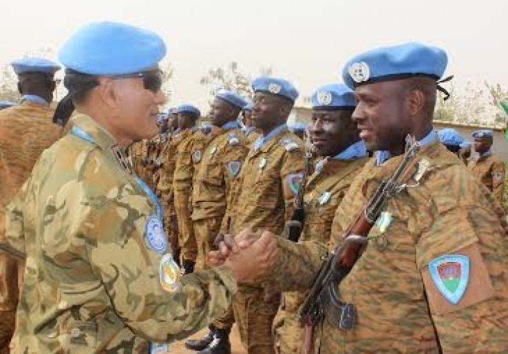 Satgas Indobatt Hadiri Medal Parade Burkina Faso