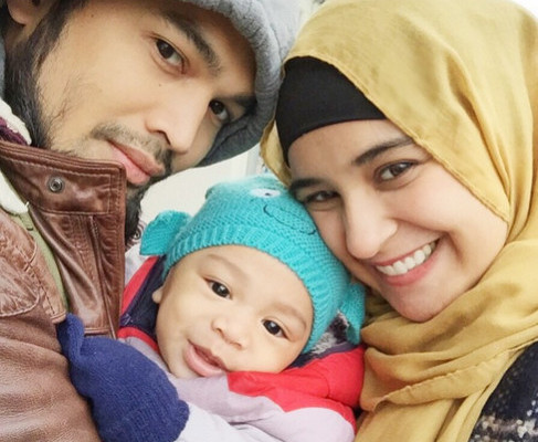 Foto Menggemaskan Putra Teuku Wisnu dan Shireen Sungkar