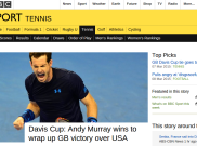 Kalahkan John Isner, Andy Murray Lolos ke Perempat Final Piala Davis