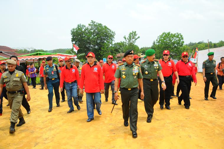 TNI Hijaukan Perbatasan