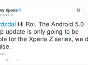 Selain Seri Xperia Z, Sony tidak Berikan Lollipop