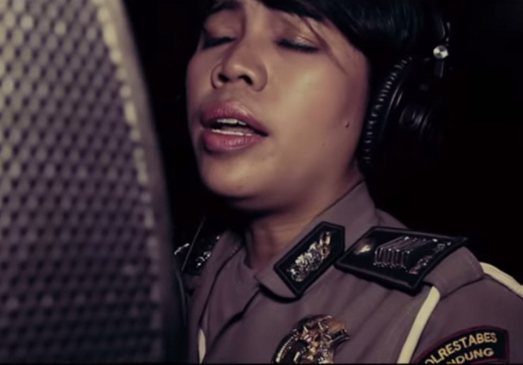 Bripka Dewi Sri Mulyani Luncurkan Single