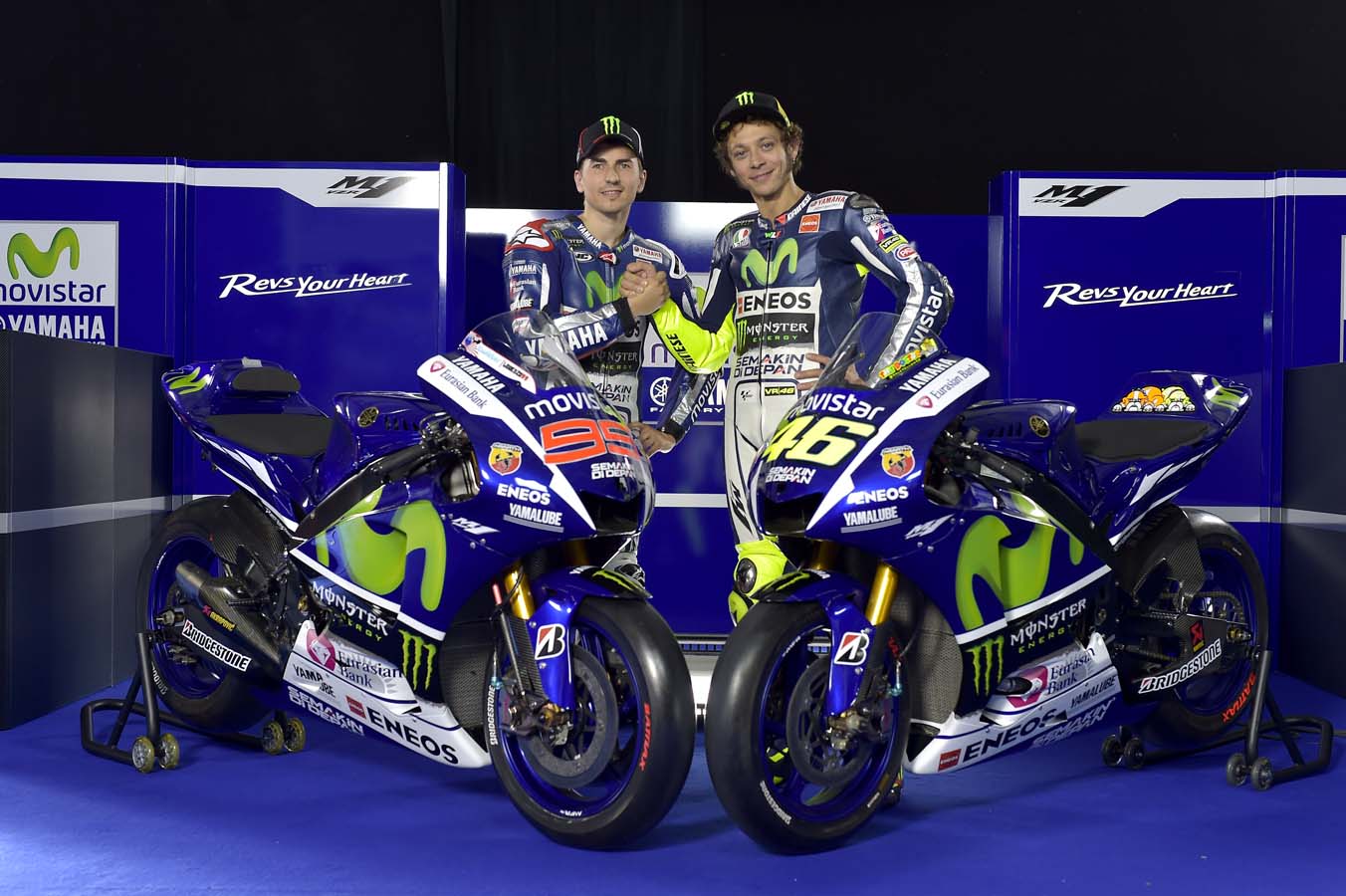 Tim Movistar Yamaha Luncurkan YZR-M1