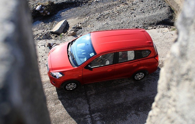 Nissan Datsun Go+ dengan Varian Bahan Bakar Gas