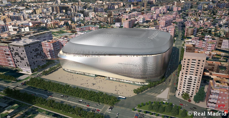 Santiago Bernabeu Akan Menjadi Stadion Termegah di Dunia