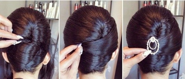 Cara Mudah Bikin Sanggul Modern 