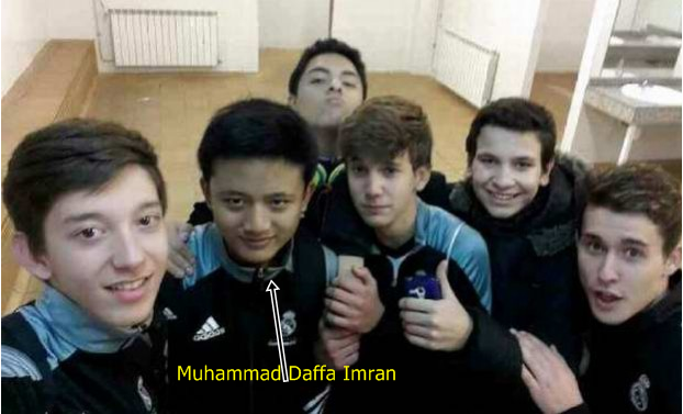 Daffa Imran Bukan Kapten Real Madrid U-15