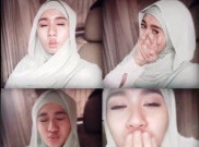Tips Hijab Imut ala Laudya Cynthia Bella