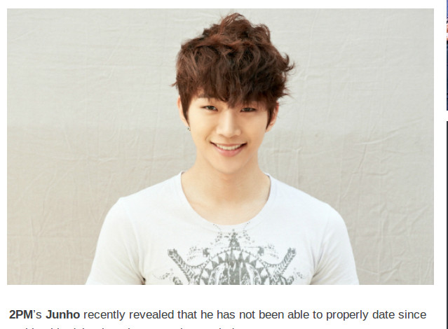 Junho 2PM Tak Pernah Pacaran Selama Debut Bersama 2PM