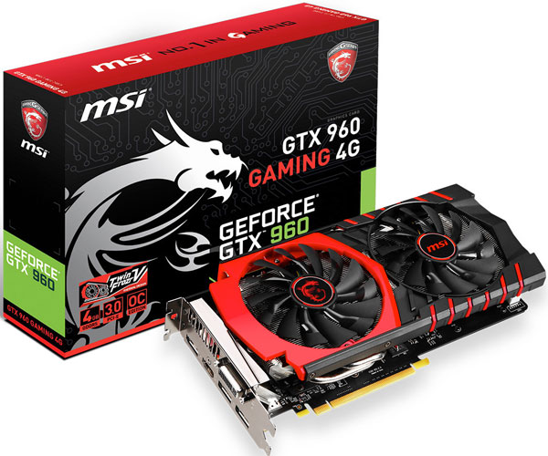 MSI GeForce GTX 960, Kokoh dengan Blackplate
