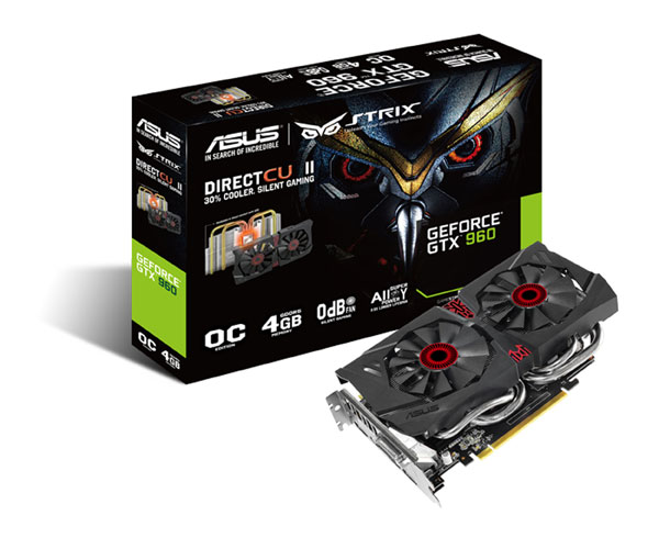 ASUS Strix GeForce GTX 960, Kartu Grafis Terbaru Asus