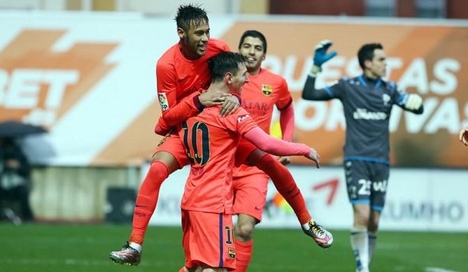 Lionel Messi Cetak 2 Gol, Barcelona Kokoh di Puncak Klasemen