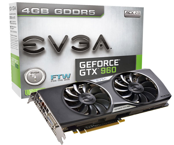 EVGA GTX 960 4GB ACX 2.0, Hanya Tingkatkan RAM