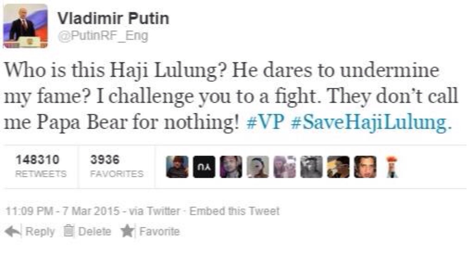 Haji Lulung: Adu Nyanyi Ane Mau