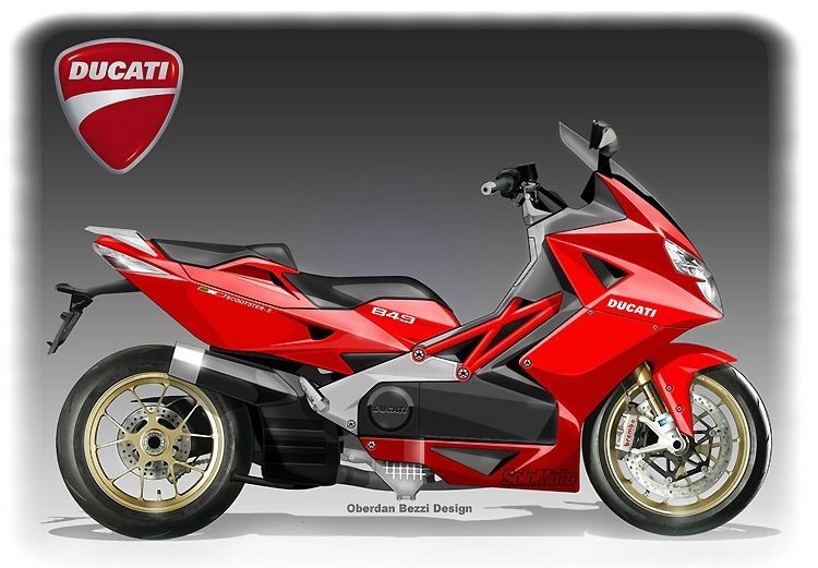 Ducati Coba Luncurkan Varian Skuter