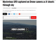 Video Penampakan UFO Misterius Geger di Internet
