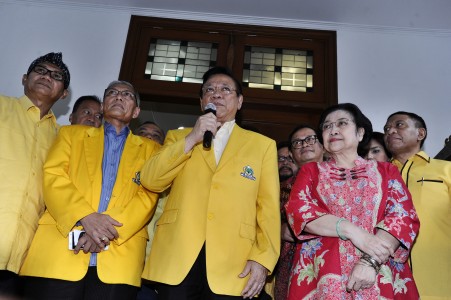 Safari Politik, Agung Cs Sambangi Kediaman Mega