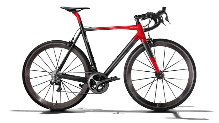 Audi Luncurkan Sepeda Sport Racing Berbahan Karbon
