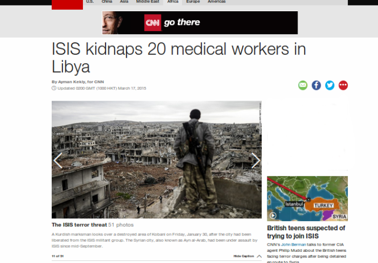 ISIS Culik 20 Tenaga Medis